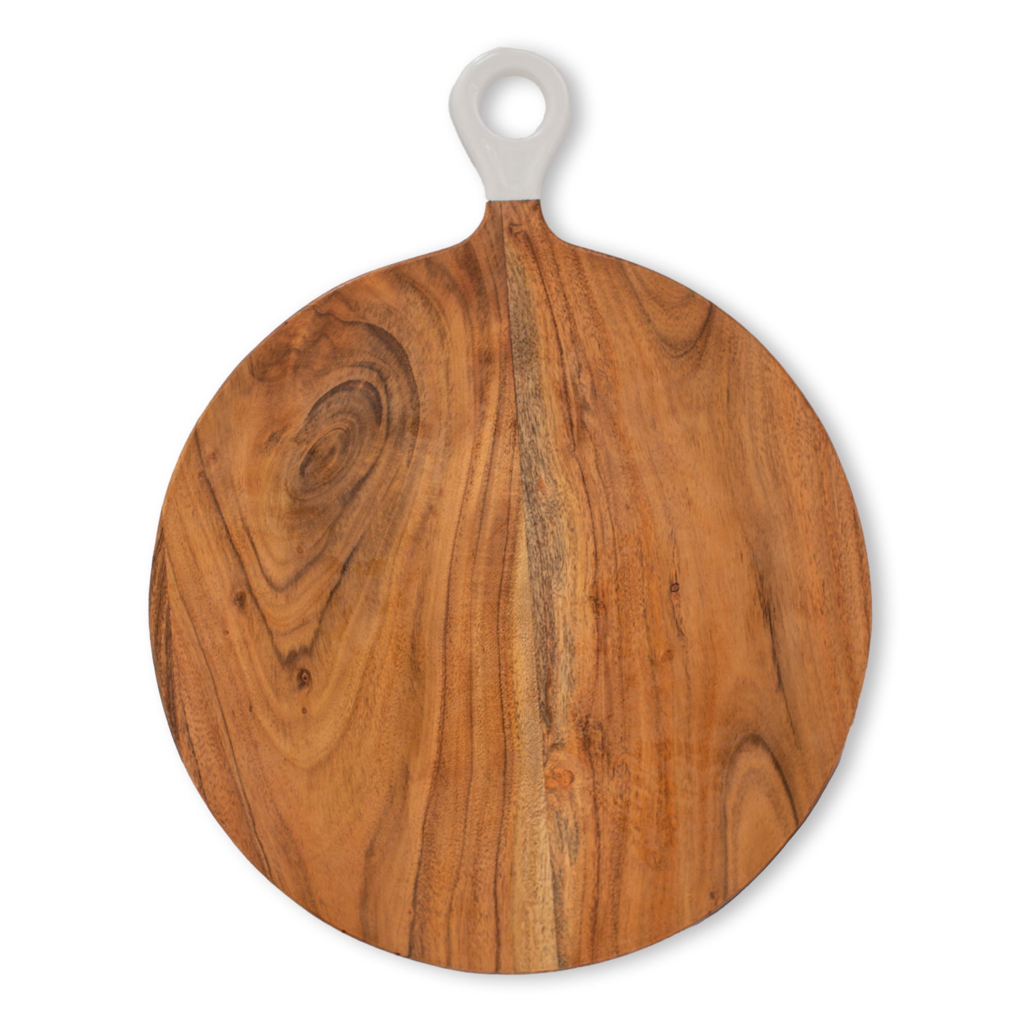 Jeanne Fitz Wood + White Collection Acacia Wood Rectangle Charcuterie Board - Brown