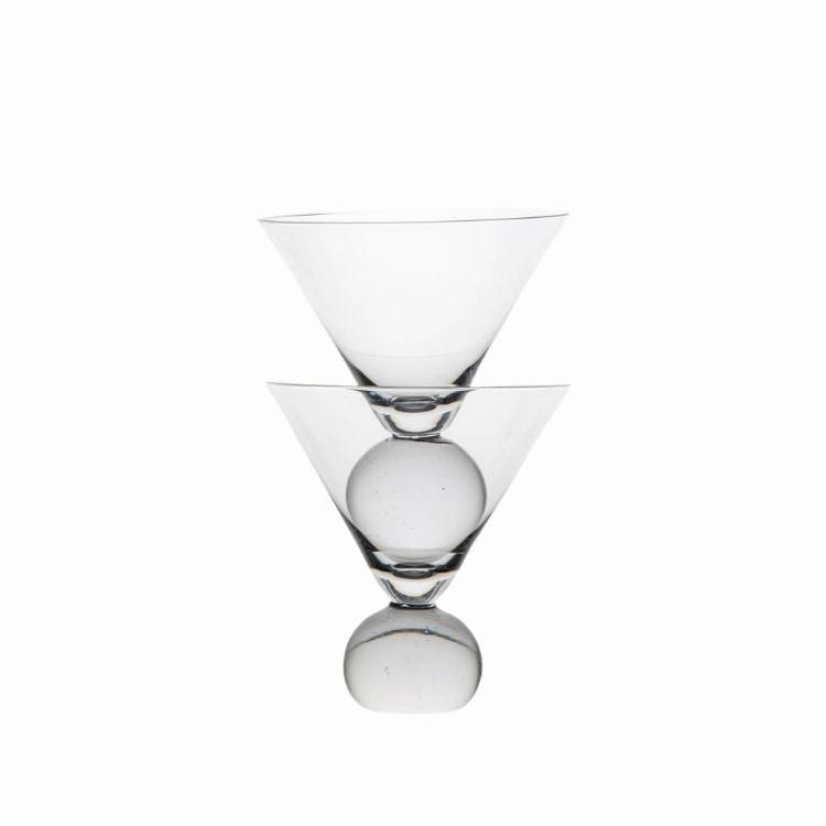 Byon Spice Martini Glass - Clear, Set of 2