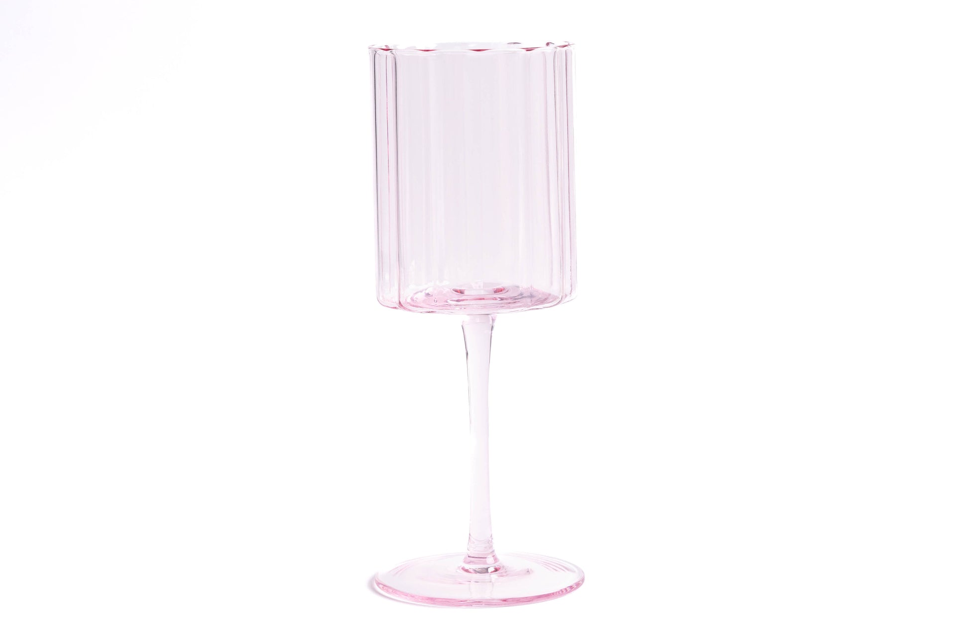 Alfresco Wine Glasses Boho Floral Blush Set of 4