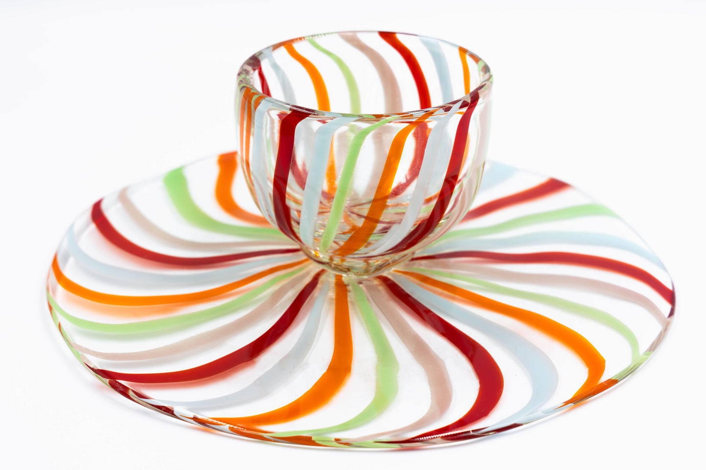 Gezellig Reversible Cake Stand and Chip and Dip Platter