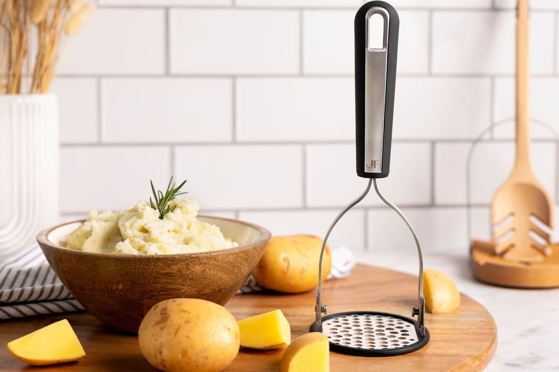 Chef Stainless Steel Potato Masher Mashing Tool Home Kitchen