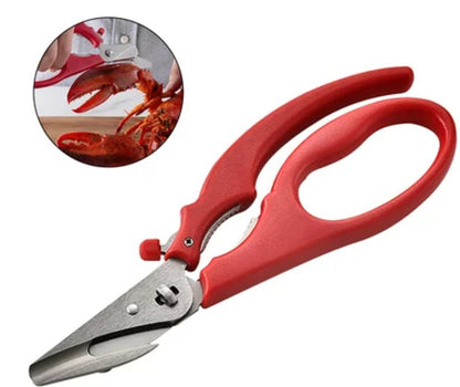 Jeanne Fitz Seafood Shears, Red