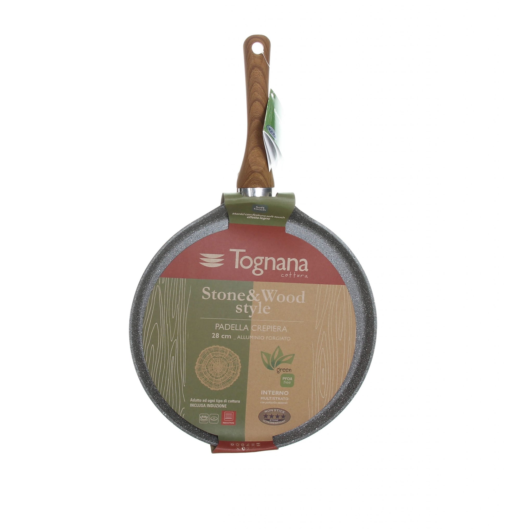 Tognana Wood & Stone Style Fry Pan 